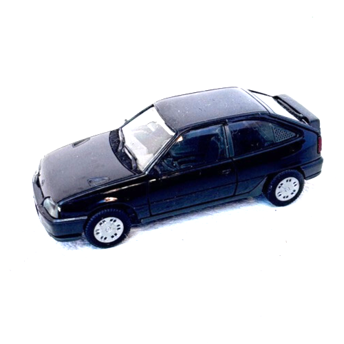 Herpa Modellauto Opel Kadett - schwarz - HO H0 1:87