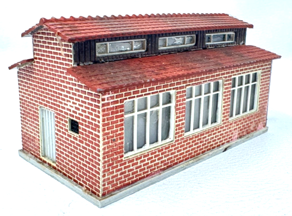 Vollmer H0 V 552 Werkhalle aus den '60ern - 11,2 x 6,1 x 6 cm - 1:87 H0 HO