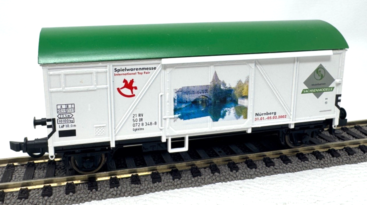 Sachsenmodelle 78815 H0 Güterwagen - Messewagen 2002 - 072 8 348-8 - HO H0 1:87