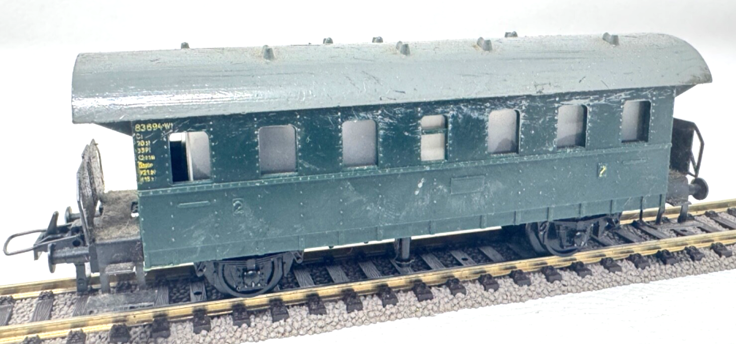 Trix Express H0 20/182 Personenwagen Donnerbüchse 83694 Wt - 1:87 HO H0 Trix Express H0 20/182 Personenwagen Donnerbüchse 83694 Wt - 1:87 HO H0