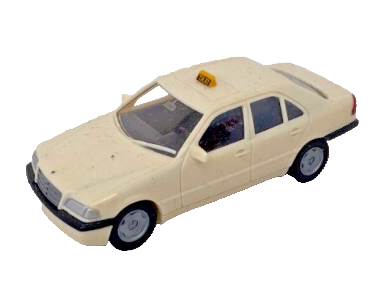 AMW Mercedes C220 - Taxi, hellelfenbein