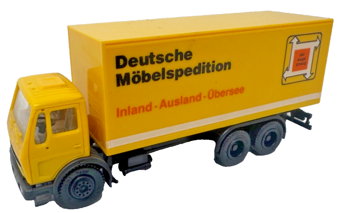 herpa 806 390 - Mercedes Lkw Deutsche Möbelspedition - H0 HO 1:87