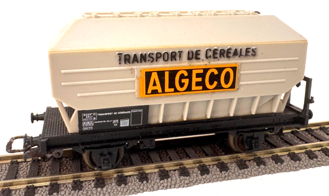 Jouef 647 Trichterwagen SNCF Transport de Céréales - ALGECO - H0 HO 1:87