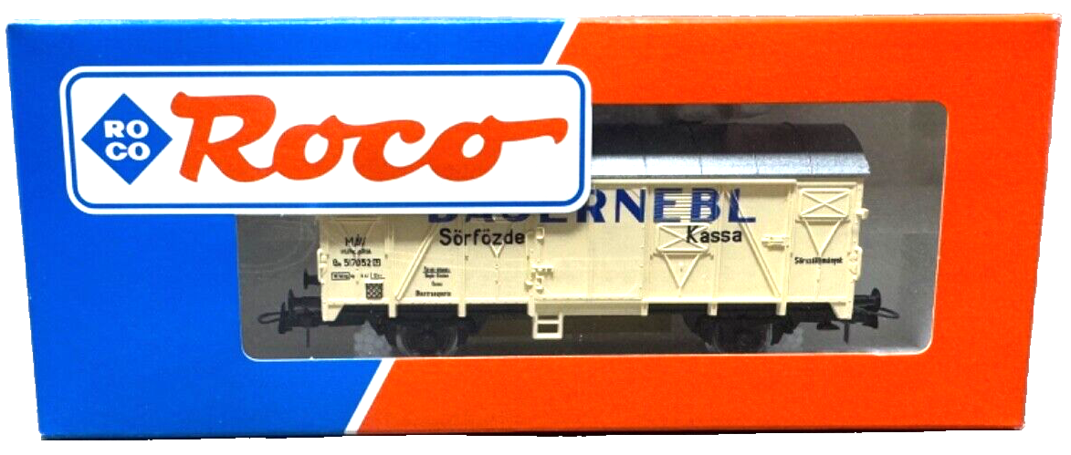 Roco H0 48047 Bierwagen Bauernebl Sörfözde Kassa MAV 517052 - 1:87 HO H0 Roco H0 48047 Bierwagen Bauernebl Sörfözde Kassa MAV 517052 - 1:87 HO H0