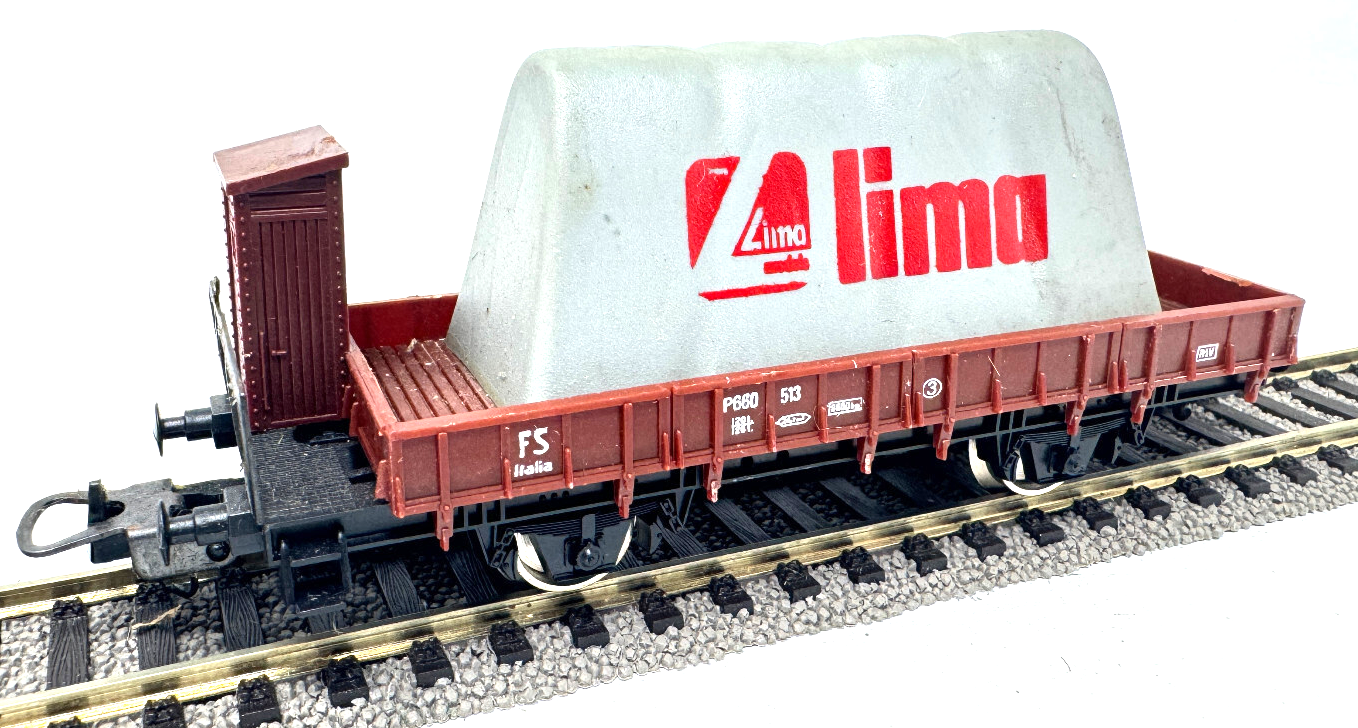 Lima Güterwagen Niederbordwagen P660 513 FS Lima Plane - 1:87 HO H0