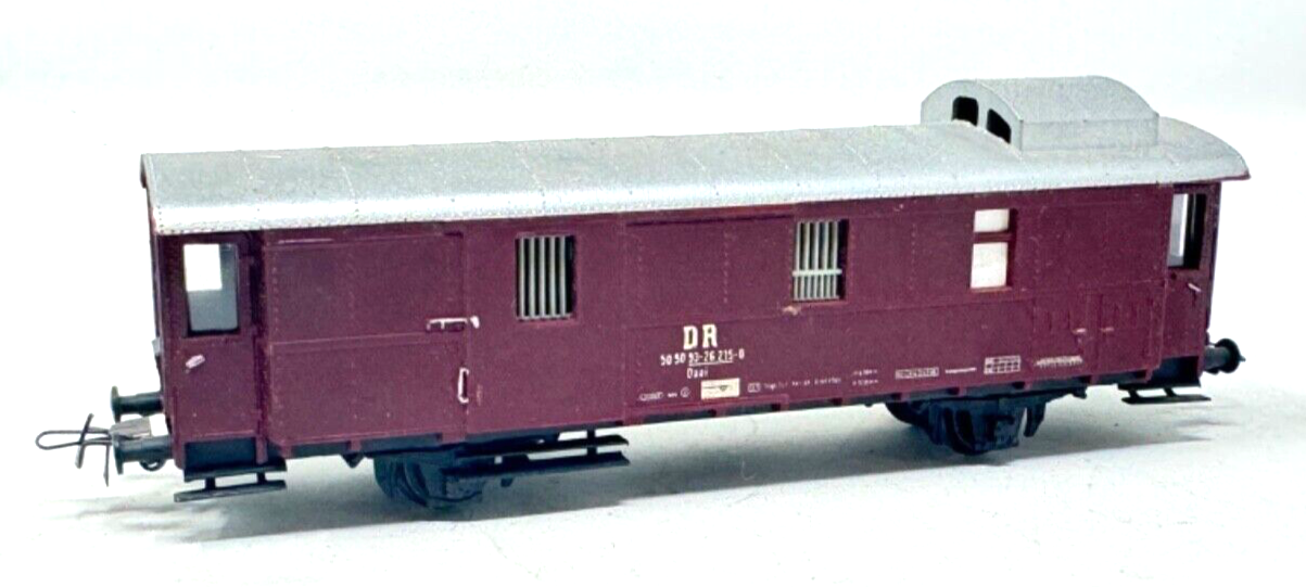 Piko 505093-26215-0 Gepäckwagen Daai - DR - rot - Spur H0 - 1:87 H0