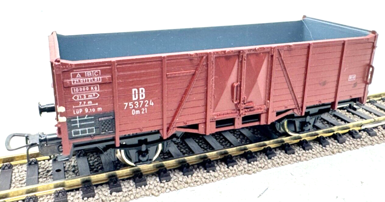 Piko H0 Offener Güterwagen Hochbordwagen 75 37 24 - 0m 21 - DB - H0 HO 1:87