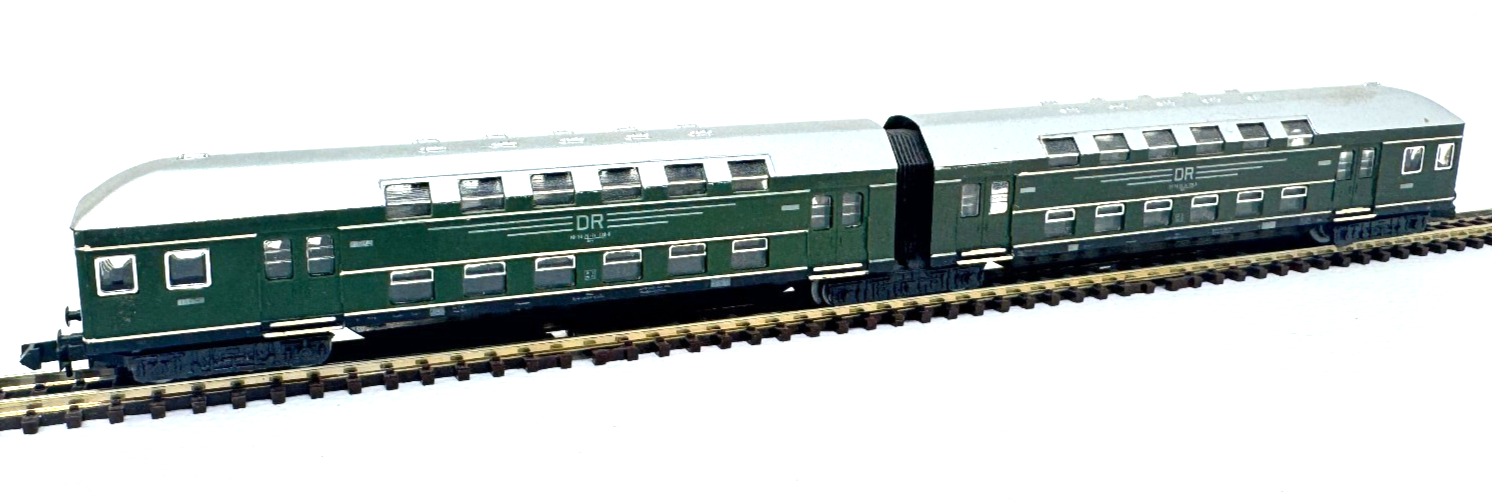 Piko 2-tlg. Doppelstockwagen 50-50 26-14 336-0 - DR - N / 1:160