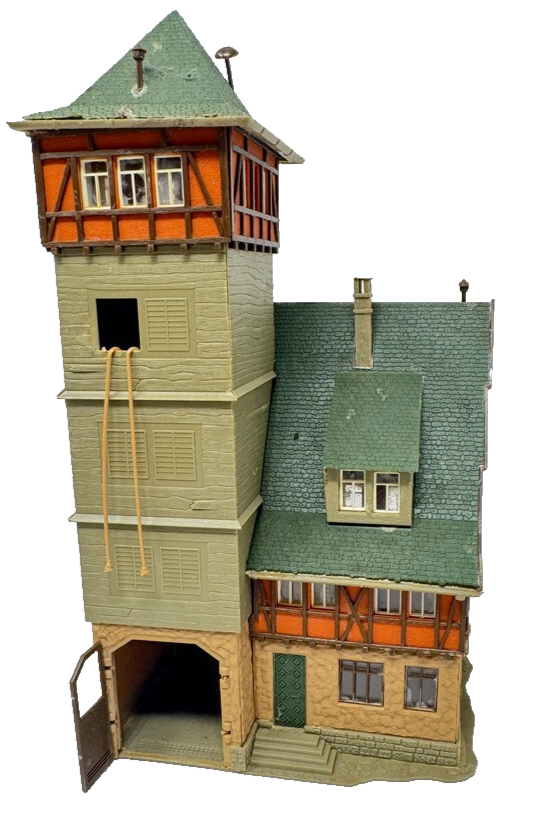 Vollmer 20817 - 3752 Spritzenhaus - Feuerwehrhaus - 1:87 HO H0 (12 x 12 x 21,5)