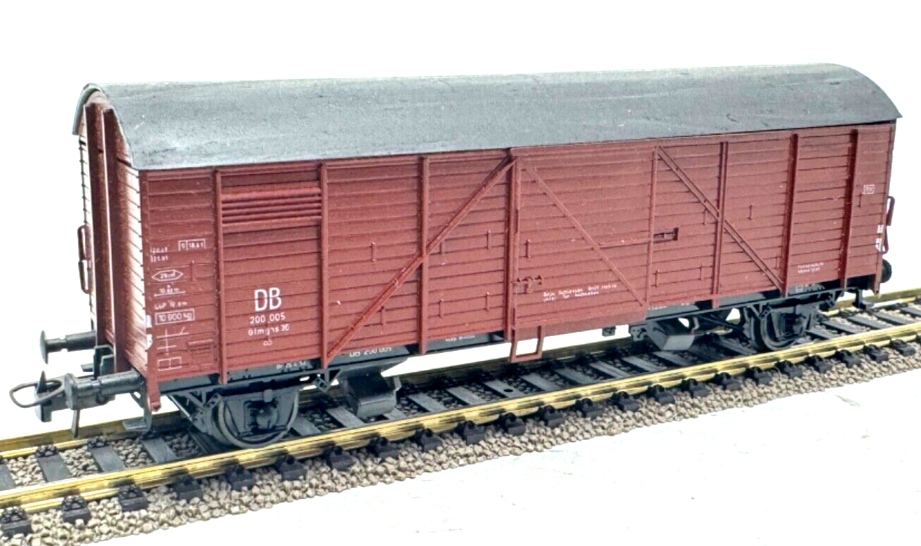 Roco gedeckter Güterwagen 200 005 Glmghs 36 - DB - H0 HO 1:87