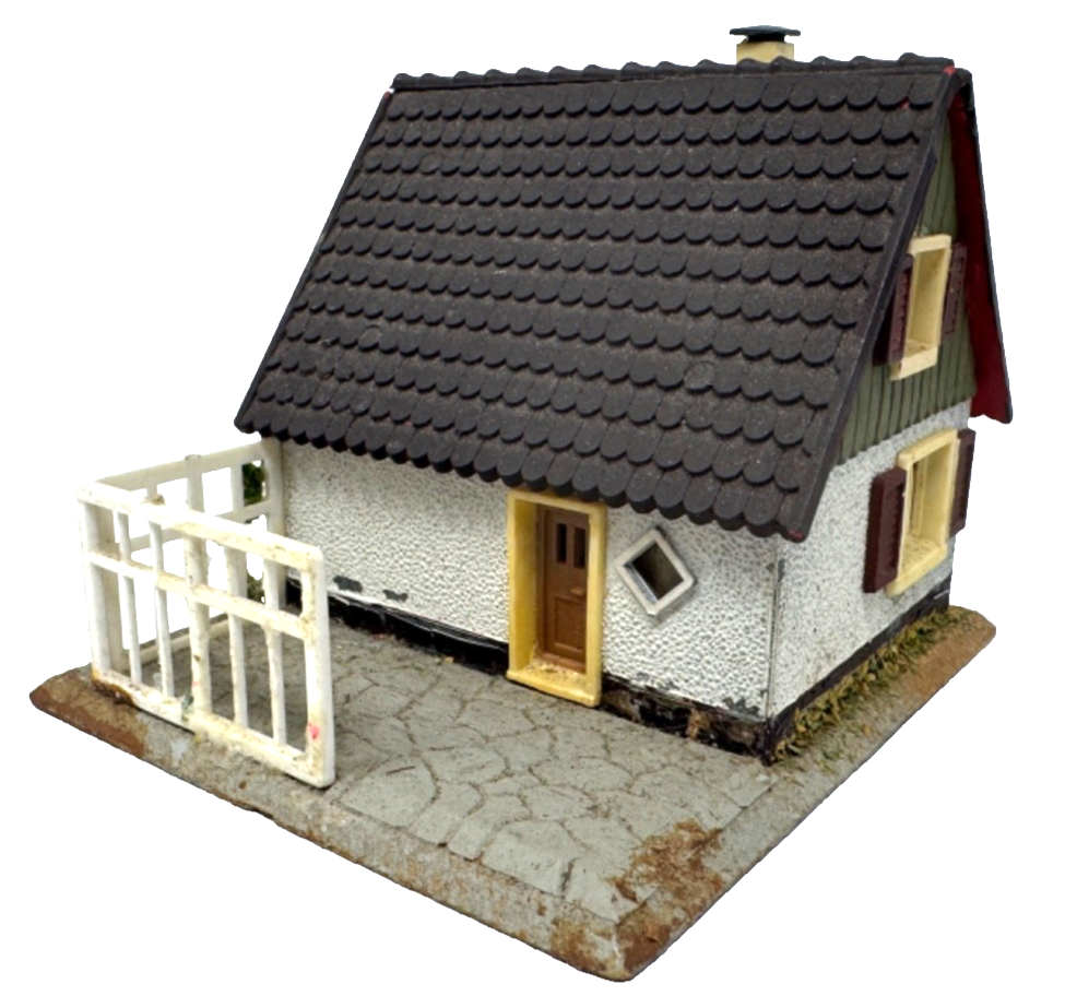 Faller H0 202 Siedlungshaus 50er Jahre Holzplatte / Holz aus Sammlung H0 HO 1:87