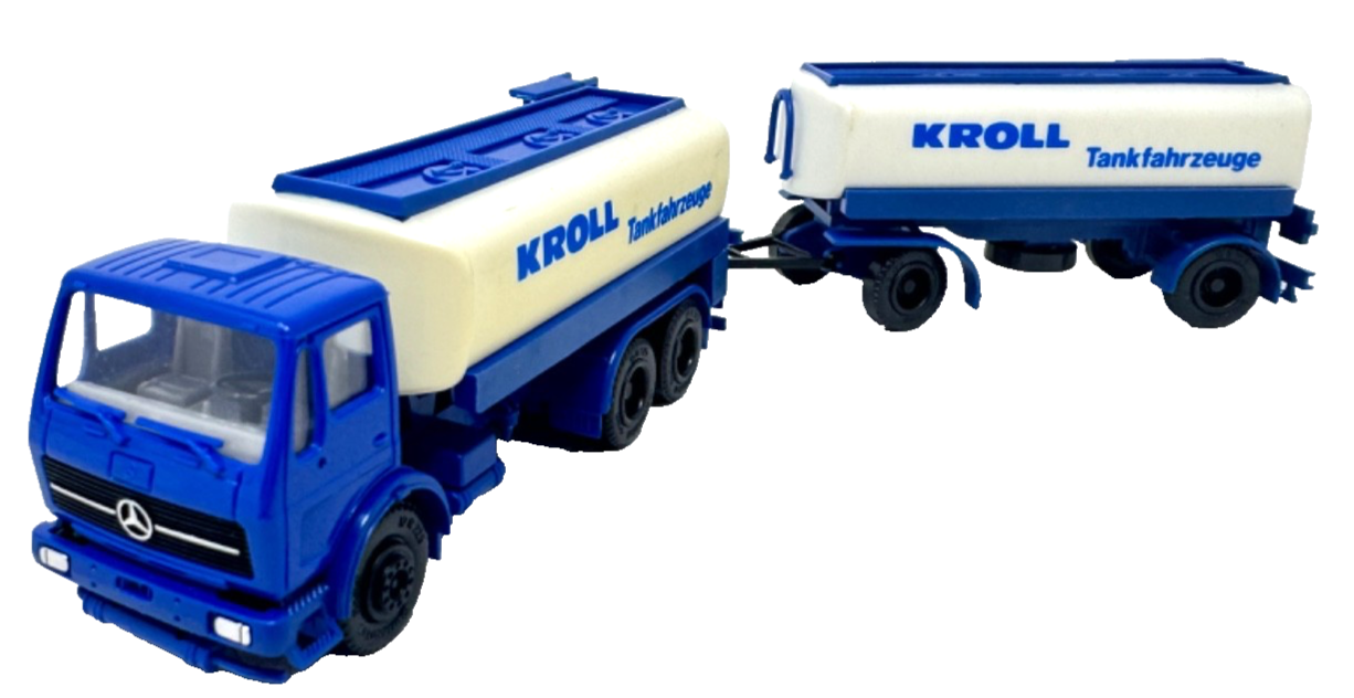 herpa H0 LKW Mercedes NG Tankhängerzug KROLL - HO H0 1:87
