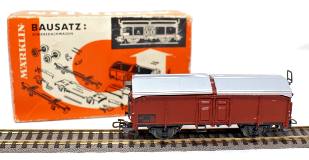 Märklin H0 4919 Güterwagen Schiebedachwagen  Bausatz mit OVP - H0 HO 1:87