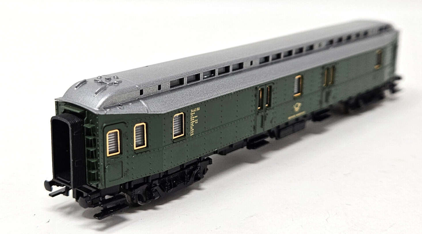 Roco 3440 - Bundespostwagen - grün - Spur N - 1:160 Roco 3440 - Bundespostwagen - grün - Spur N - 1:160