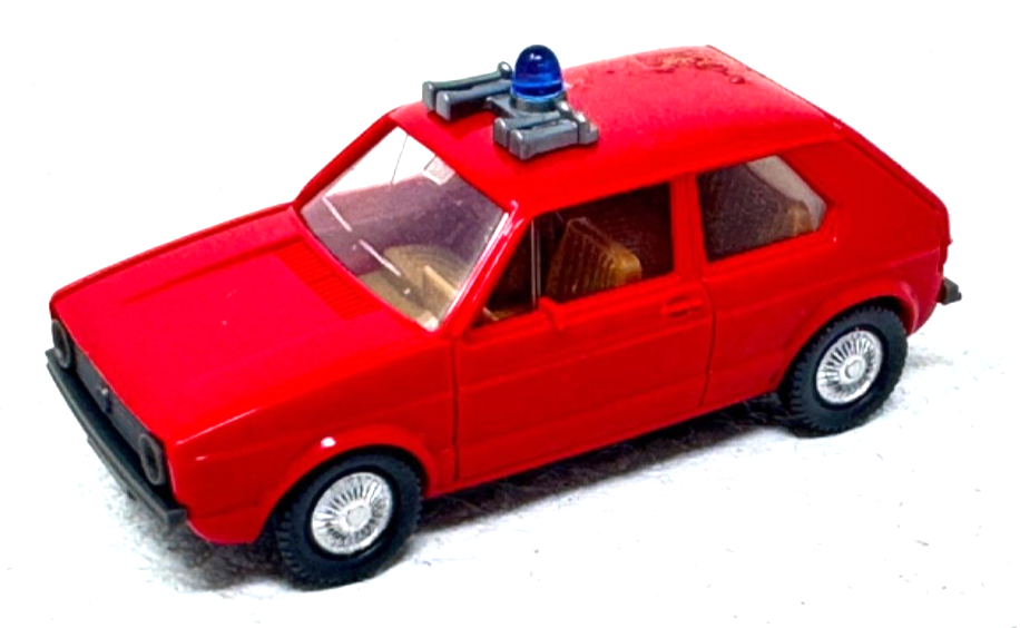 Wiking Feuerwehr VW Golf - Berlin-W - rot H0 HO 1:87