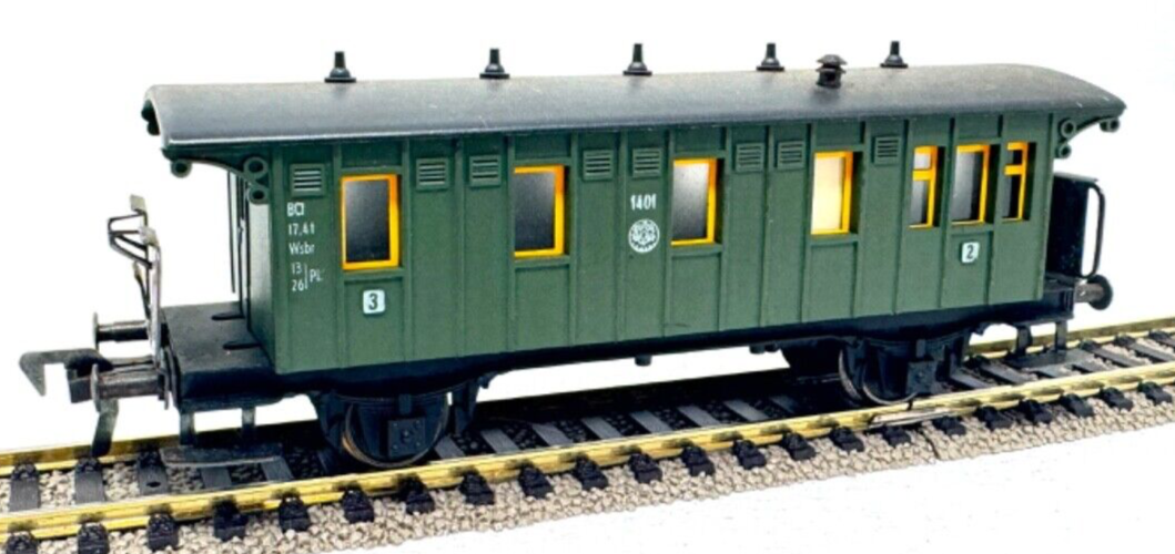 Fleischmann 1401 Personenwagen 2./3. Klasse BCi -  1:87 HO H0 in OVP