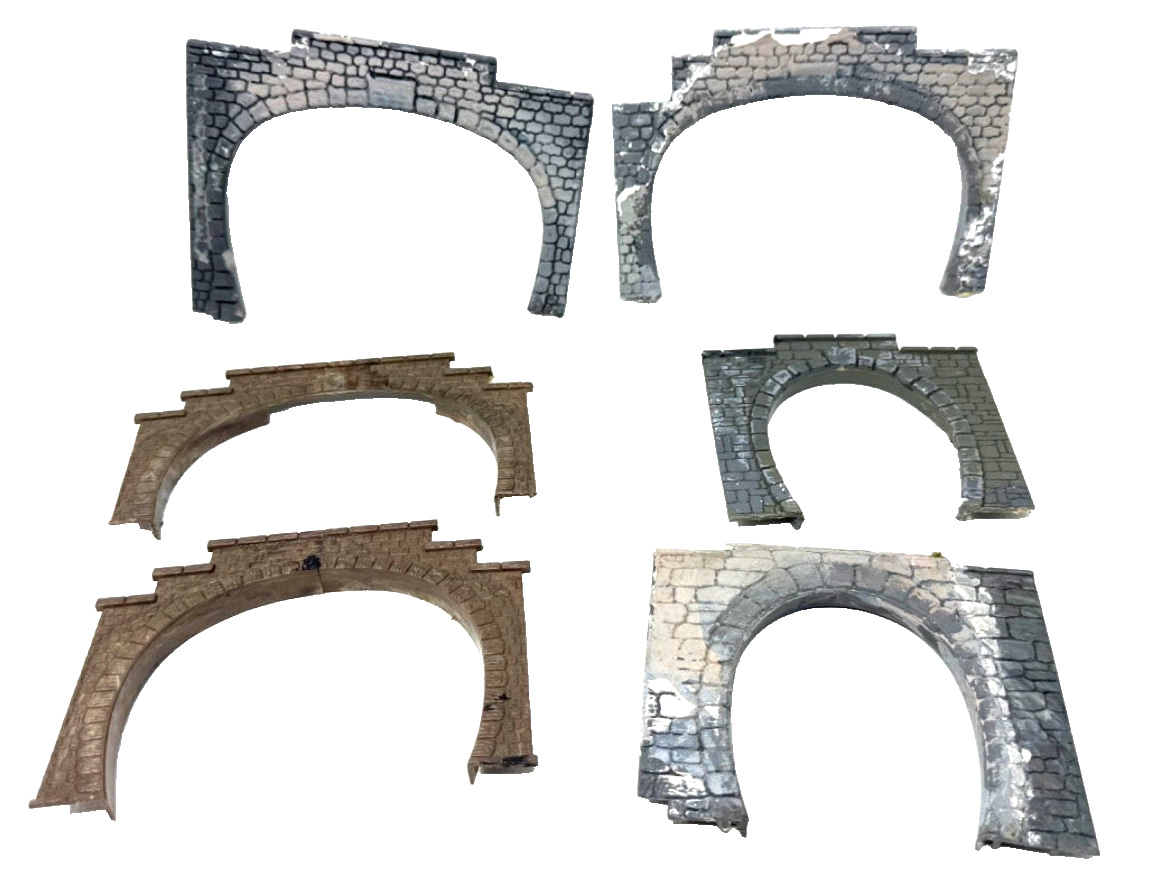 H0 Tunneleinfahren diverse Größen, Varianten aus Analgenrückbau - H0 HO 1:87