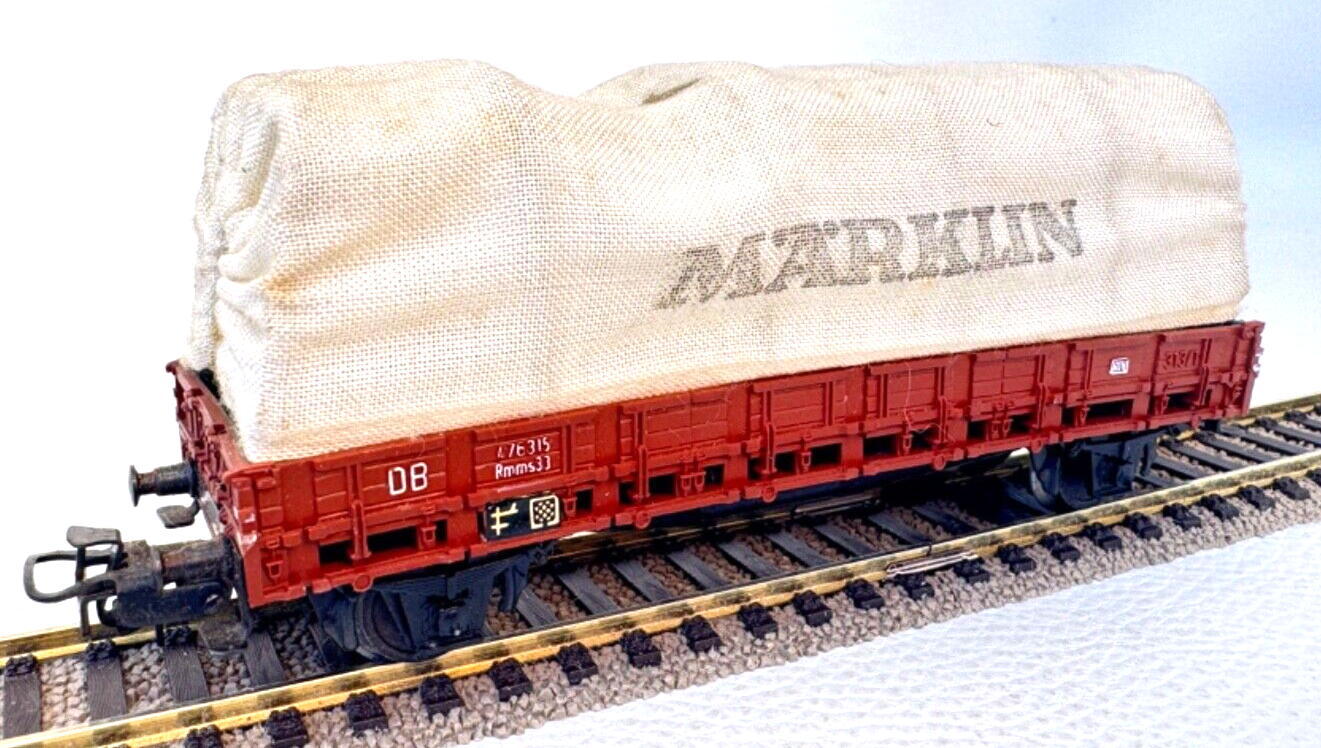 Märklin H0 4609 Planewagen Rmms 33 - 476 315 der DB - H0 HO 1:87