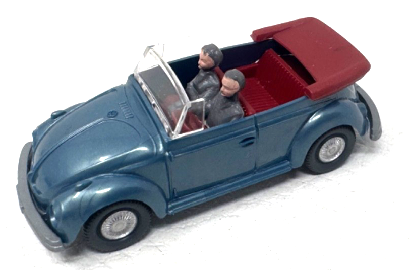 Wiking H0 VW 1303 Cabrio - blaumetallic / rot - Berlin-W - H0 HO 1:87 Wiking H0 VW 1303 Cabrio - blaumetallic / rot - Berlin-W - H0 HO 1:87