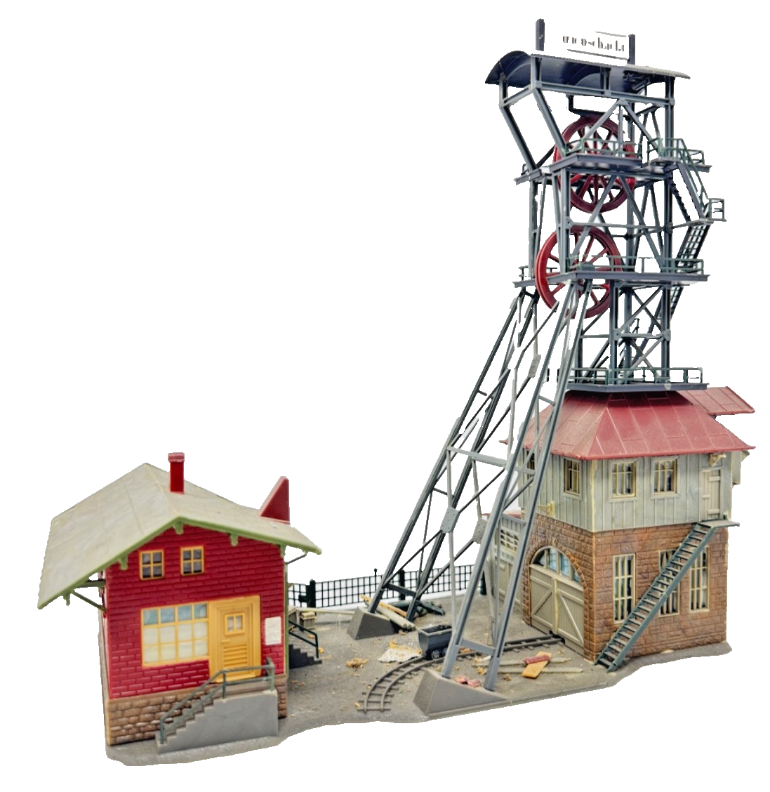 Faller H0 B-945 Förderanlage Marienschacht - fertig gebauter Bausatz H0 HO 1:87 Faller H0 B-945 Förderanlage Marienschacht - fertig gebauter Bausatz H0 HO 1:87