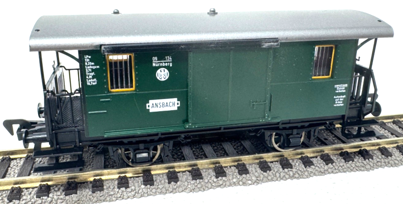 Fleischmann H0 5055 Gepäckwagen 09 134 Nürnberg DRG - H0 HO 1:87 OVP