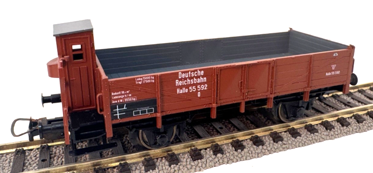 Sachsenmodelle H0 16003 offener Güterwagen - DRG - 55 592 Halle - HO H0 1:87 Sachsenmodelle H0 16003 offener Güterwagen - DRG - 55 592 Halle - HO H0 1:87