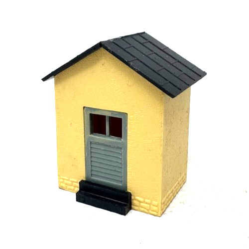 VEB Piko Bahnwärterhäuschen - ca 4,3 x 3 x 4,9 cm - Spur H0 HO 1:87