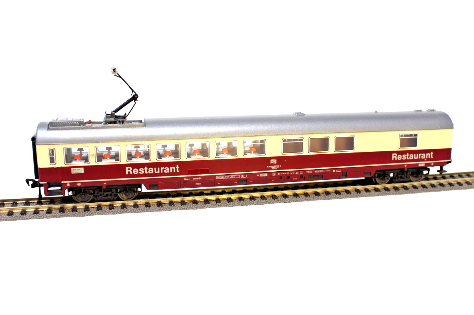 Fleischmann H0 5162 Personenwagen IC Speisewagen 61 80 88-73 322-4 DB HO H0 1:87