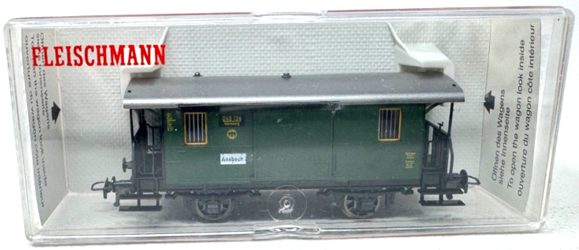 Fleischmann H0 5055 Gepäckwagen 049 134 Nürnberg DRG - H0 HO 1:87 OVP