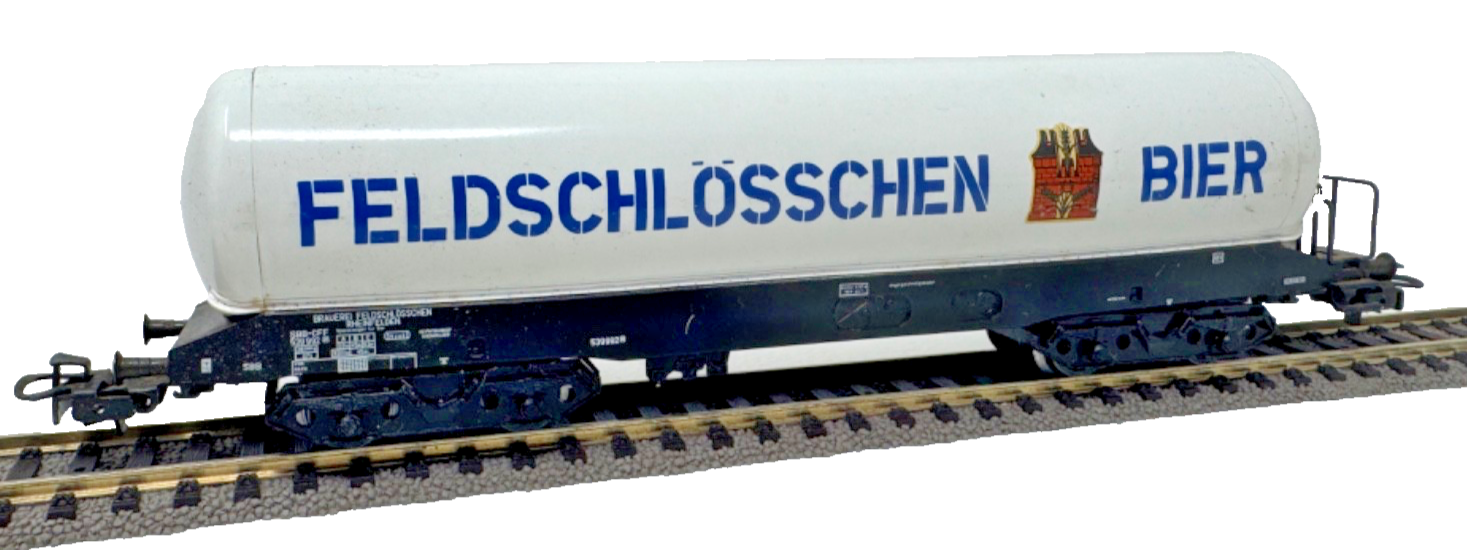 Märklin H0 4632 Kesselwagen FELDSCHLÖSSCHEN (1968) SBB-CFF 539 992 - H0 HO 1:87