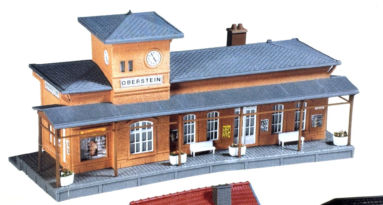 Faller H0 190195/1 Bahnhof Oberstein - Station Oberstein - H0 HO 1:87