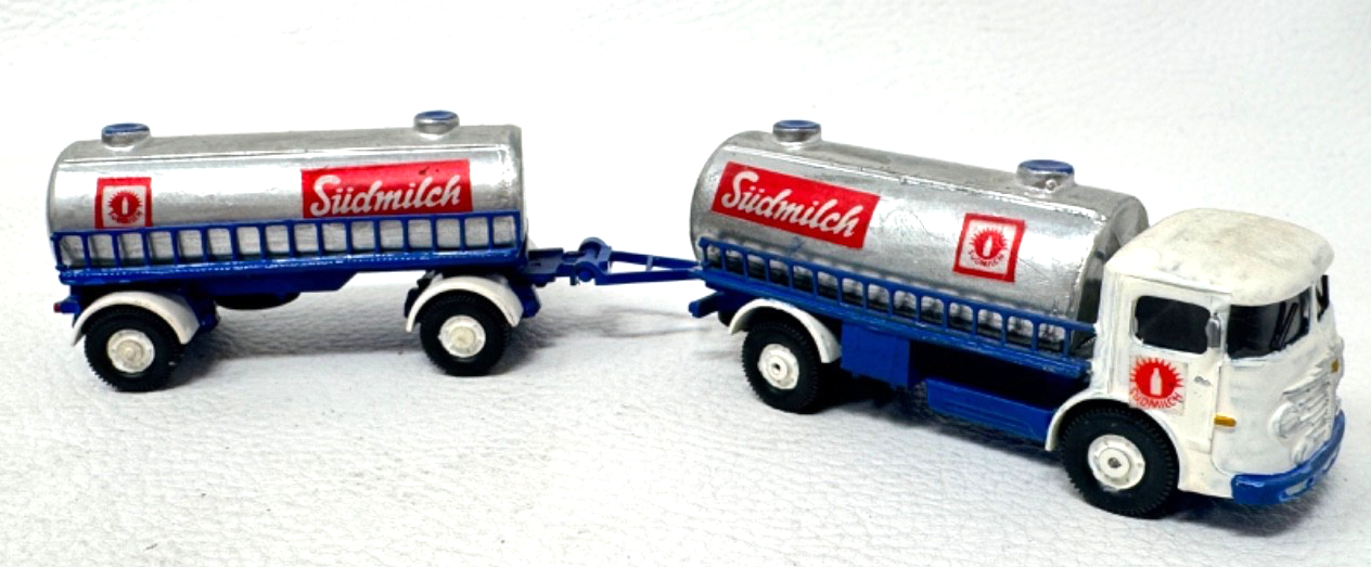 Wiking Büssing Millastzug Tanklastzug  - H0 HO 1:87