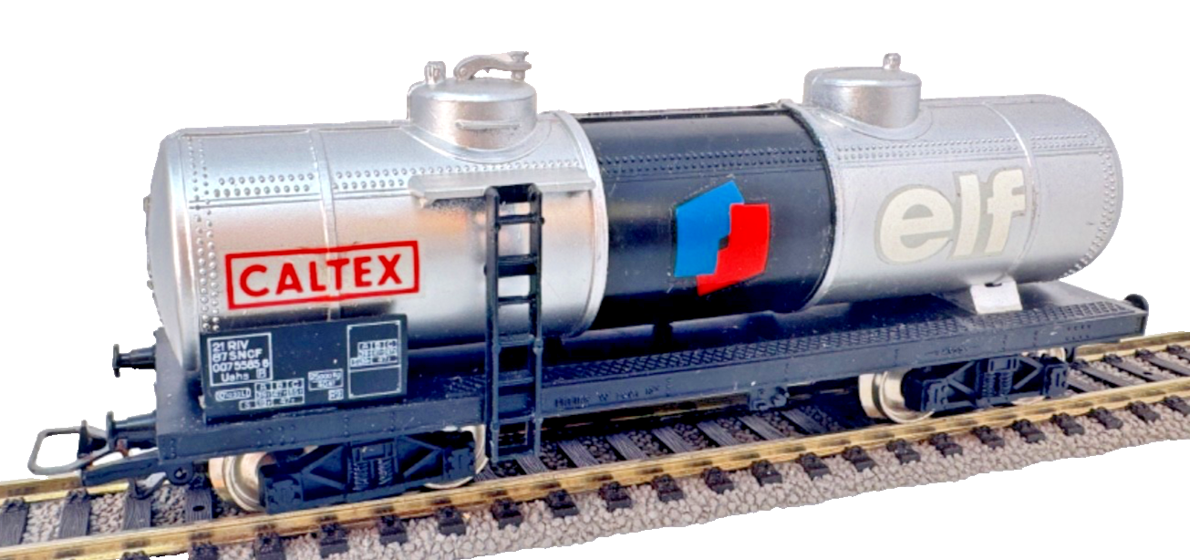 Jouef 6510 B H0 Kesselwagen "elf" caltex 007 5585 6 - SNCF - H0 HO 1:87 Jouef 6510 B H0 Kesselwagen "elf" caltex 007 5585 6 - SNCF - H0 HO 1:87
