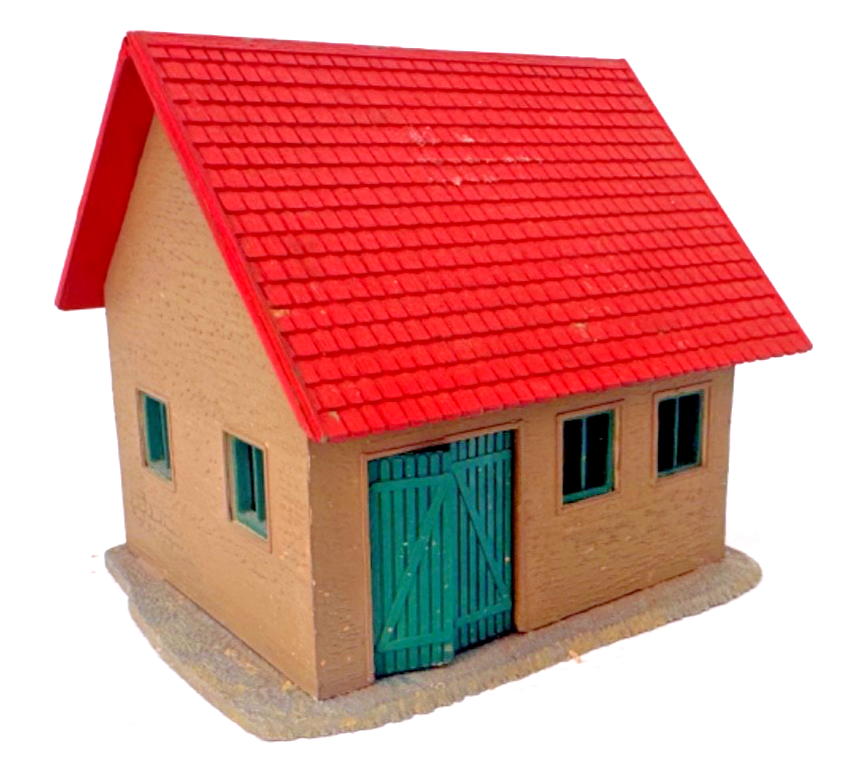 H0 Gebäude Kleiner Stall Scheune Werkstatt - H0 HO 1:87
