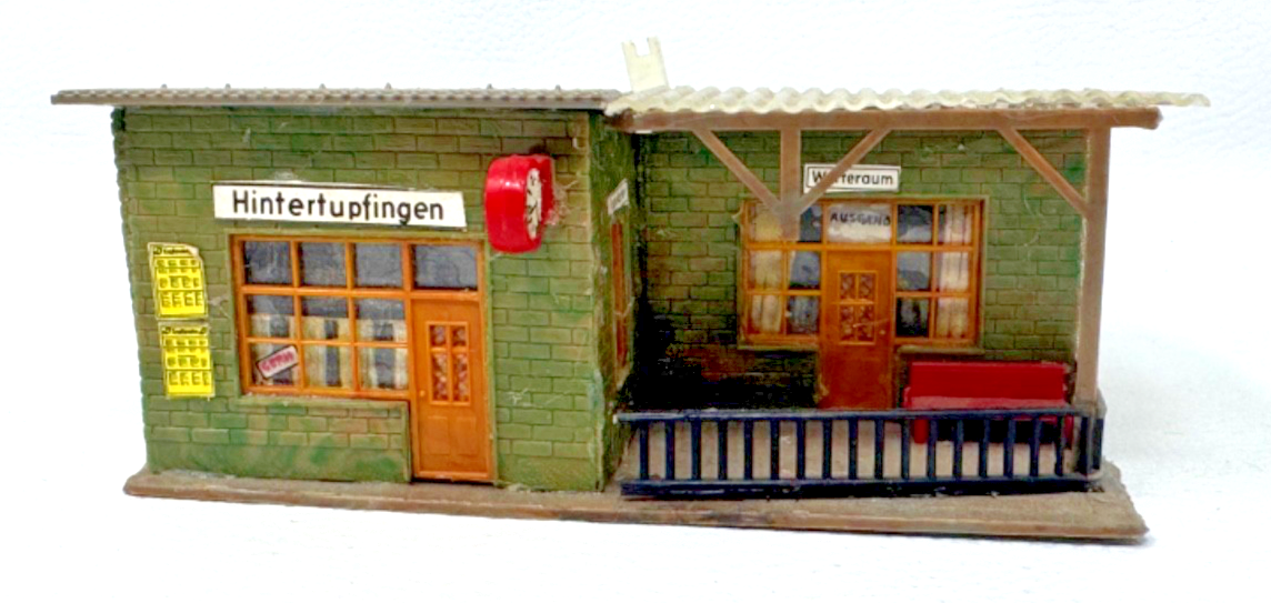 Faller B-91 H0 Haltepunkt Hintertupfingen aus Anlagenabbau Bahnhof HO H0 1:87