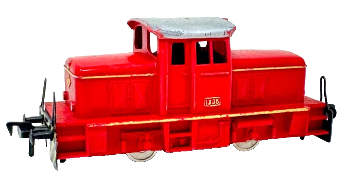 Fleischmann OK 1306 - Werkslok rot m. grauem Dach 1:87 ohne Karton - gebraucht Fleischmann OK 1306 - Werkslok rot m. grauem Dach 1:87 ohne Karton - gebraucht