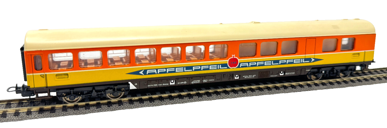 Lima Personenwagen Restaurantwagen - APFELPFEIL - orange/beige - 1:87 HO H0 Lima Personenwagen Restaurantwagen - APFELPFEIL - orange/beige - 1:87 HO H0