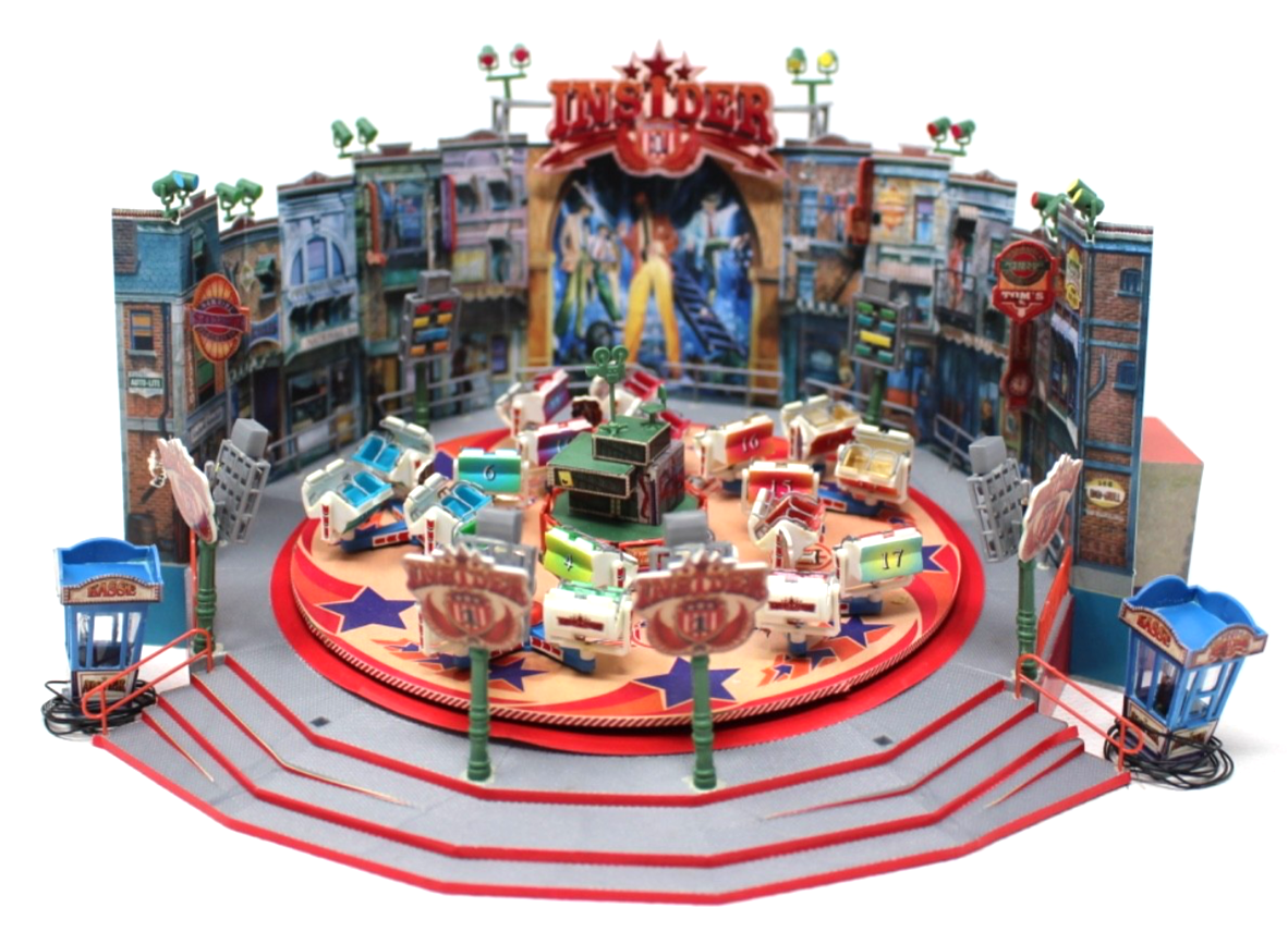 Faller H0 140434 Kirmes Karussell " Insider " selten - fertig gebaut HO 1:87