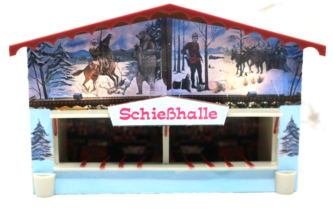 Faller 242320 H0 2 Jahrmarktbuden Kirmes Buden Schießhalle Leckereien H0 HO 1:87