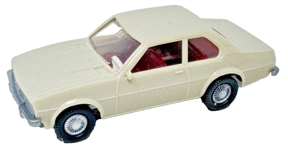 Wiking H0 1:87 350/1 Opel Ascona - grau - Berlin-W - H0 HO