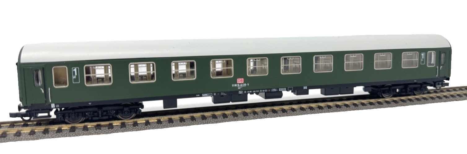 Sachsenmodelle 14451 H0 Abteilwagen 1. Klasse - 10-40 319-5 DB - HO H0 1:87