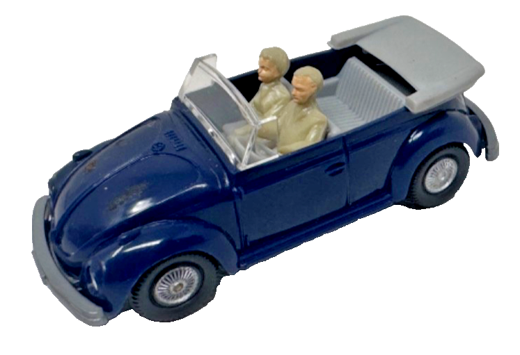 Wiking H0 VW 1303 Cabrio - blau / grau - Berlin-W - H0 HO 1:87