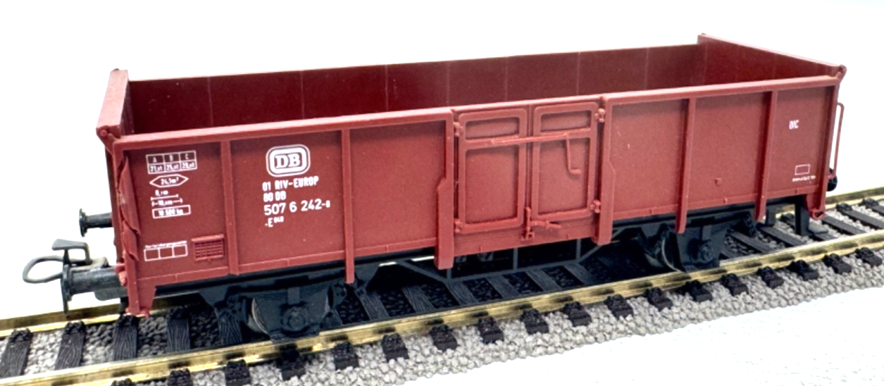 Märklin H0 4465 Hochboardwagen 507 6 242-8 DB - H0 HO 1:87