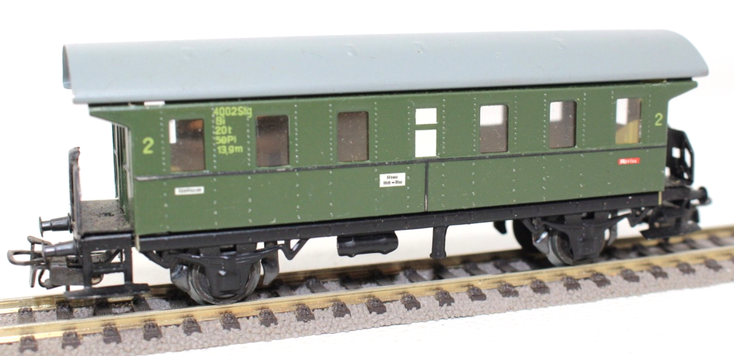 Märklin H0 4802 Blech Personenwagen 4002Stg Bausatz ohne OVP - H0 HO 1:87