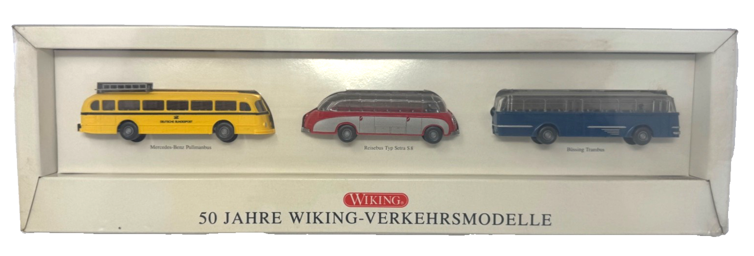 Wiking 50 Jahre Wiking Verkehrsmodelle Set - HO H0 1:87 in OVP