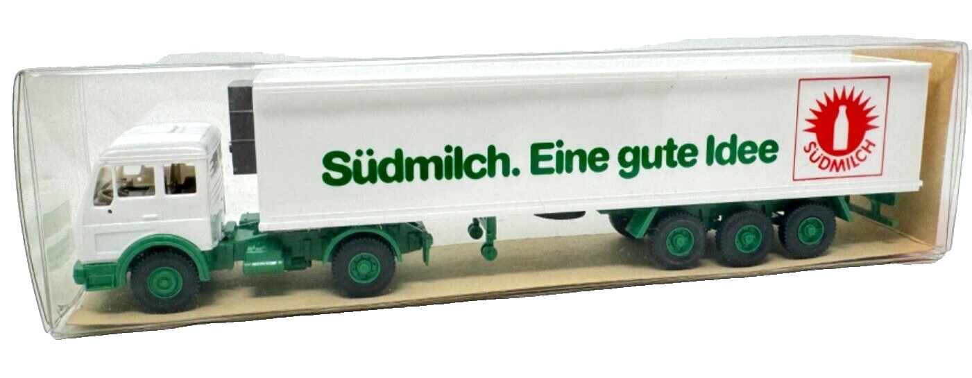Wiking 543 MB 1626 Kühl - Sattelzug "Südmilch. Eine gute Idee" - HO H0 1:87