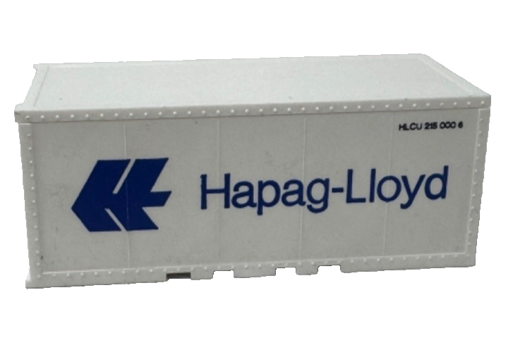 Wiking Container 20ft Hapag-Lloyd - HO H0 1:87