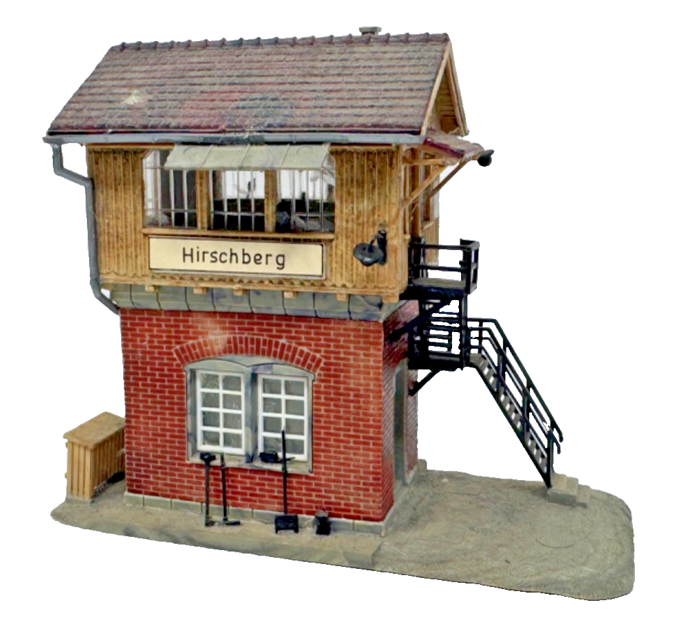 Kibri 815 H0 Stellwerk Marbach - Hirschberg - fertig gebaut - H0 HO 1:87