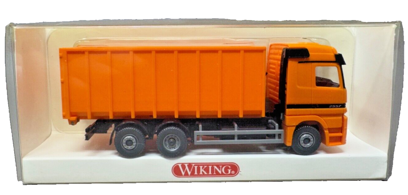Wiking 6720133 MB Actros Meiller Abrollkipper - H0 HO 1:87