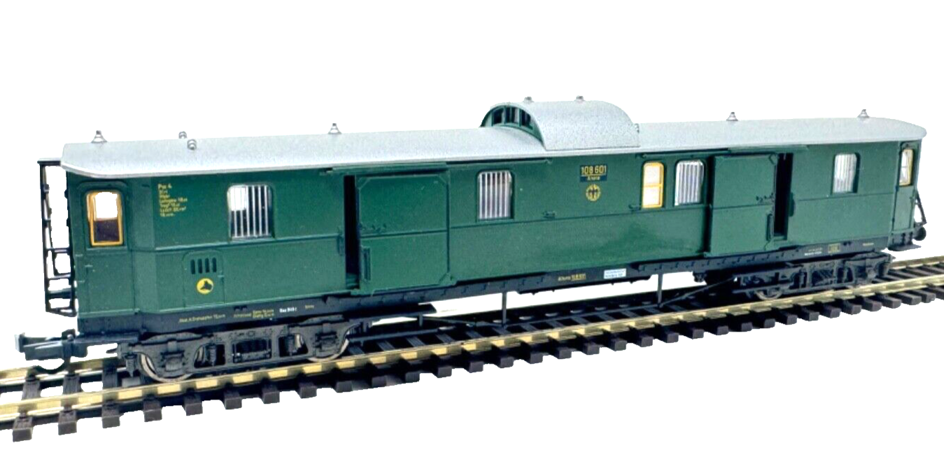 Fleischmann 5084 Gepäckwagen 108 601 Altona DRG - DB H0 HO 1:87